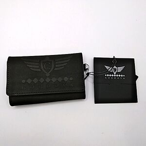 Cordova by IBN Jasper Men’s Black Wallet  NIB New With Tags
